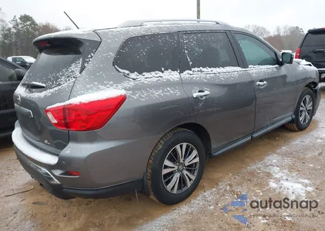 2017 Nissan Pathfinder Sl из США, поврежденный, VIN 5N1DR2MN0HC660974